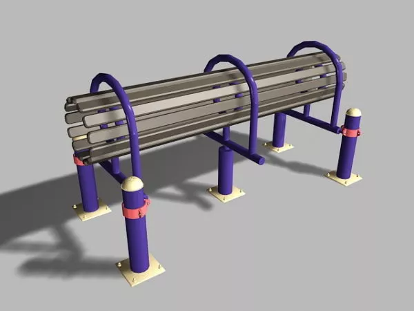 Slide Playground For Kid 3d model