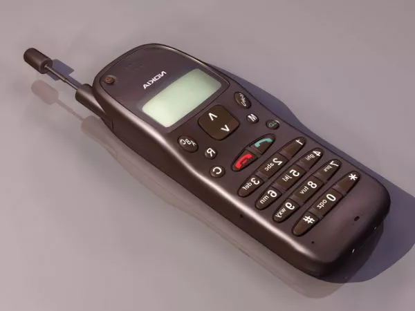 Older Cell Phone 3d model Older Cell Phone 3d model