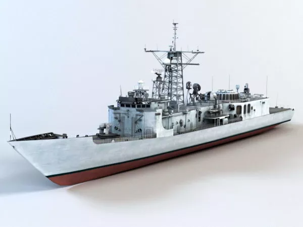 Zeppelin Battleship 3d model