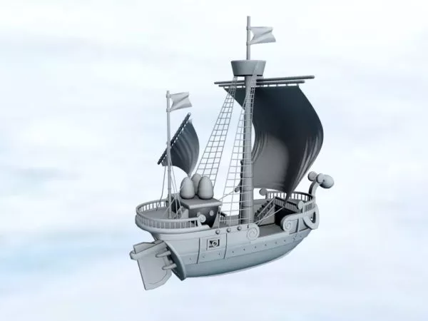 Low Poly Boat 3d model