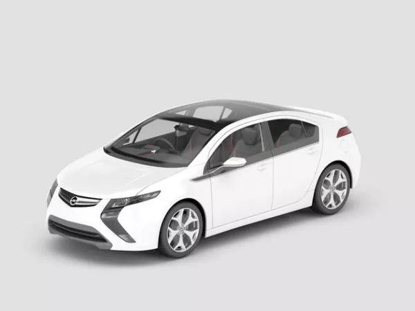 Opel Ampera Hatchback 3d model Opel Ampera Hatchback 3d model