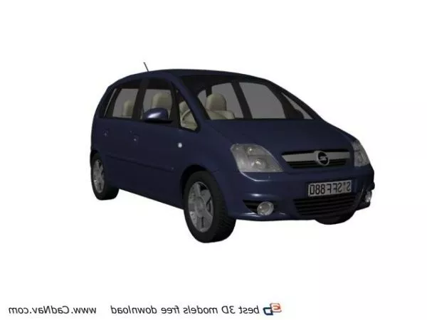 Coupe Suv Car 3d model