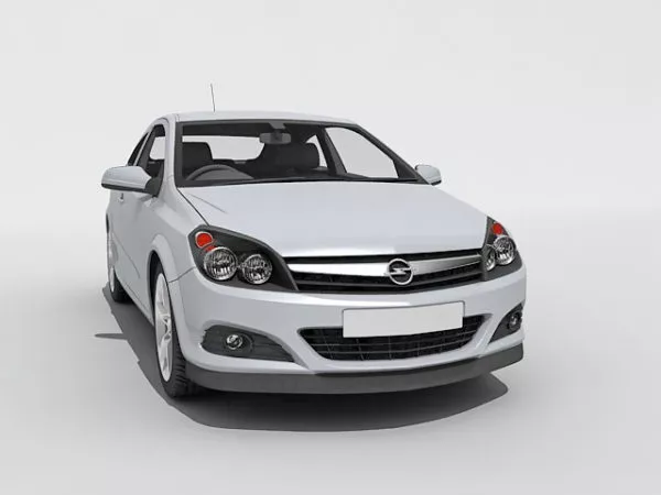 Opel Astra Gtc 3d model Opel Astra Gtc 3d model