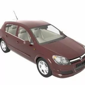 Opel Astra Compact Car 3d model