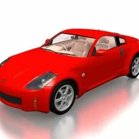 Opel Gt Sports Car 3d model