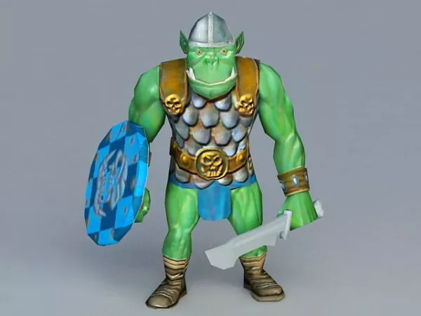 Shutter Robot Character 3d model