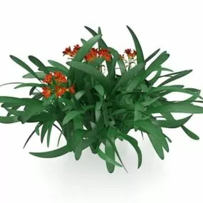 Orchard Flowers Plants 3d model