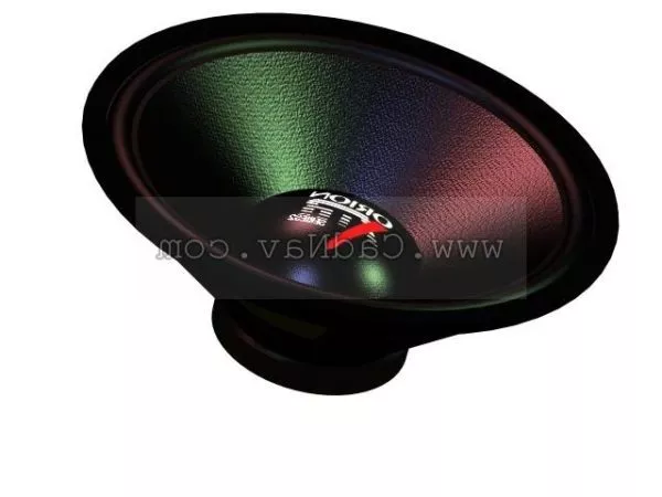 Vintage Radio Speaker 3d model