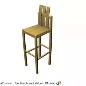 Outdoor Furniture Bar Stool 3d model