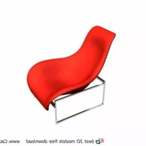 Outdoor Garden Lounge Chair Furniture 3d model