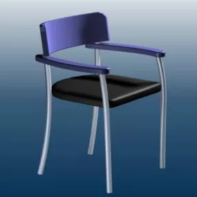 Outdoor Patio Bar Chair 3d model