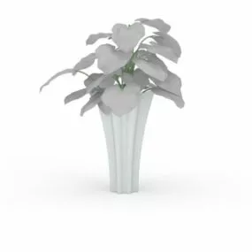 Outdoor Potted Plants 3d model