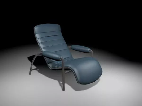 Outdoor Recliner Chair 3d model Outdoor Recliner Chair 3d model