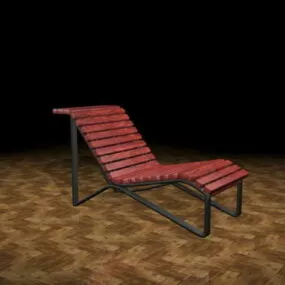 Outdoor Furniture Sun Lounger 3d model