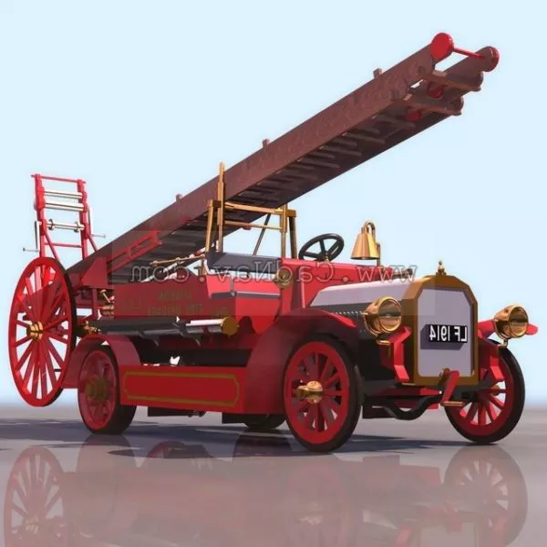Overhead Working Truck Vehicle 3d model Overhead Working Truck Vehicle 3d model