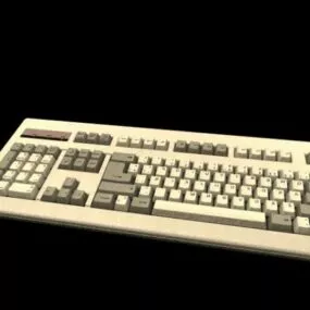 Pc 102 Keyboard 3d model