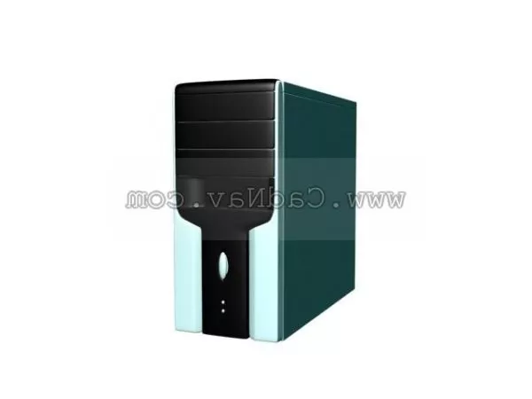 Atx Pc Case 3d model Atx Pc Case 3d model