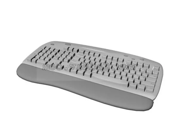 Pc Keyboard 3d model Pc Keyboard 3d model