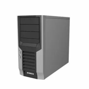 Pc Tower Case 3d model