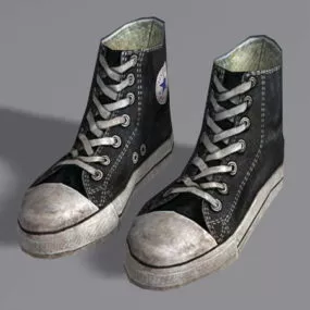 Pair Of Sneakers 3d model
