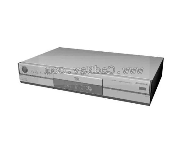 Panasonic Dvd Video Recorder 3d model Panasonic Dvd Video Recorder 3d model