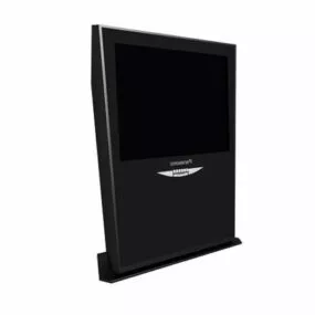 Panasonic Plasma Tv With Stand 3d model