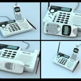 Panasonic Expandable Cordless Phone 3d model