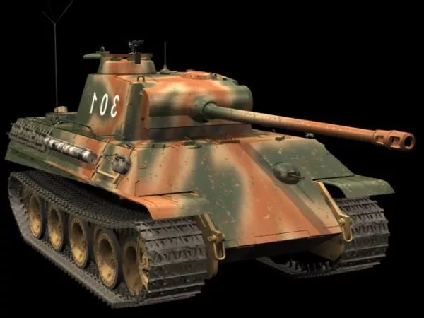 Armored Fighting Vehicle Bmd 3d model