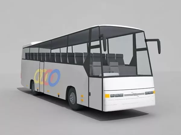 Passenger Bus 3d model Passenger Bus 3d model
