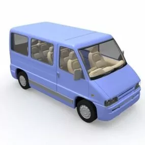 Passenger Van 3d model