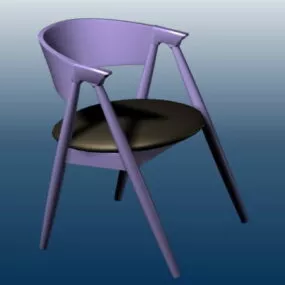 Patio Bar Chair 3d model