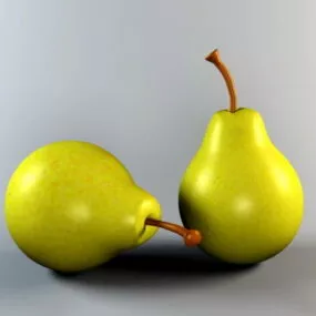 Pear Fruit 3d model