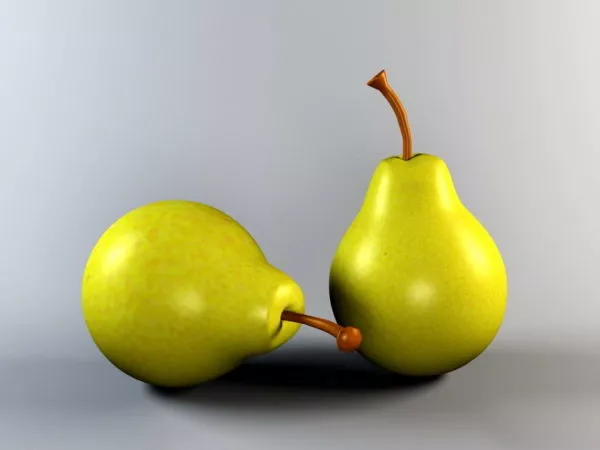Pear Fruit 3d model Pear Fruit 3d model