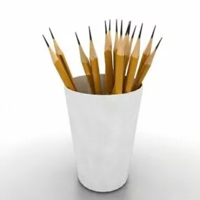 Pen Pencil Holder 3d model