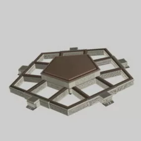 Pentagon Office Building 3d model