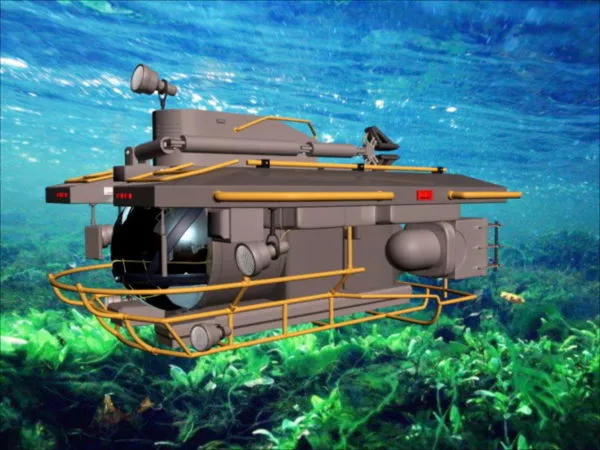 Ss794 Attack Submarine 3d model
