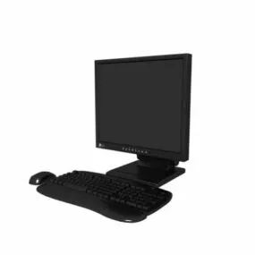 Personal Computer Set 3d model