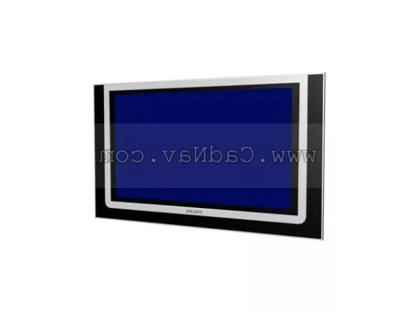 Philips Lcd 3d model Philips Lcd 3d model