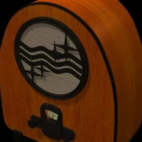 Phillips Radio 3d model