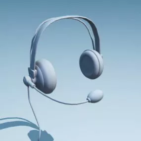 Phone Headset 3d model