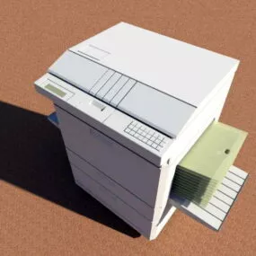 Photocopier Machine 3d model