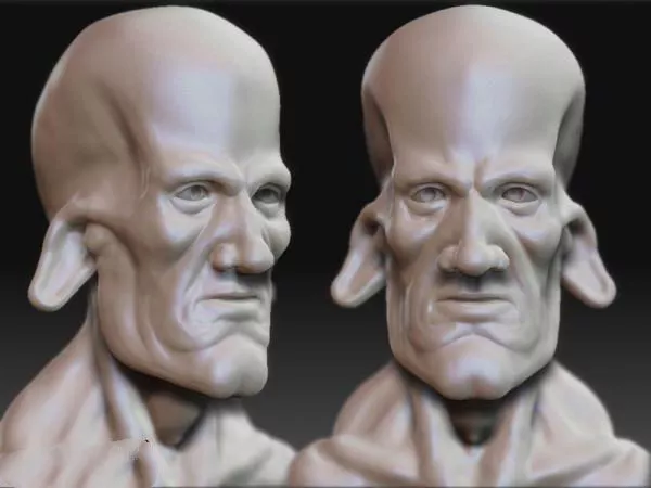 Pigman Head Character 3d model Pigman Head Character 3d model