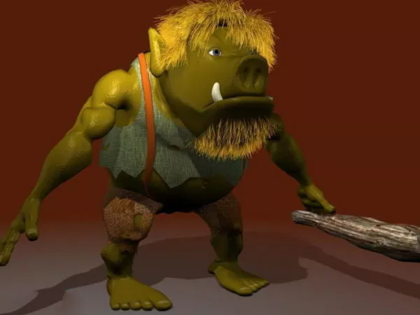 Hellboy Evil Of Hell 3d model