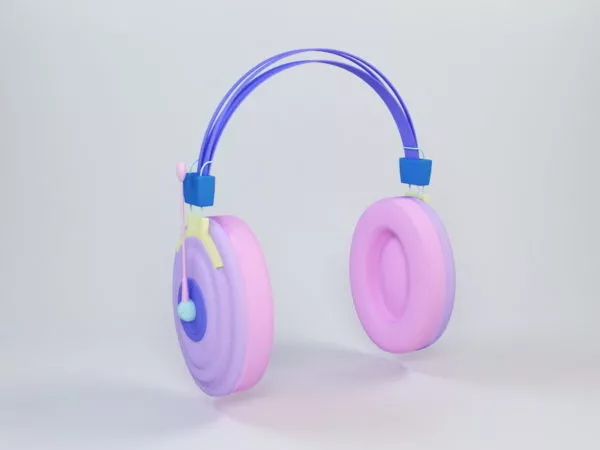 Audio Gadget With Speaker 3d model