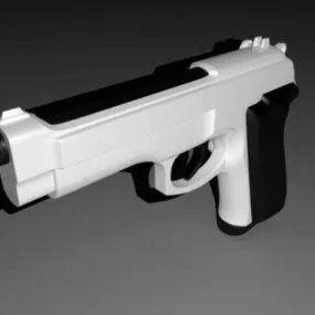 Pistol Gun 3d model