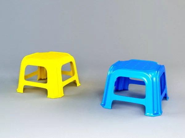 Plastic Stool 3d model Plastic Stool 3d model