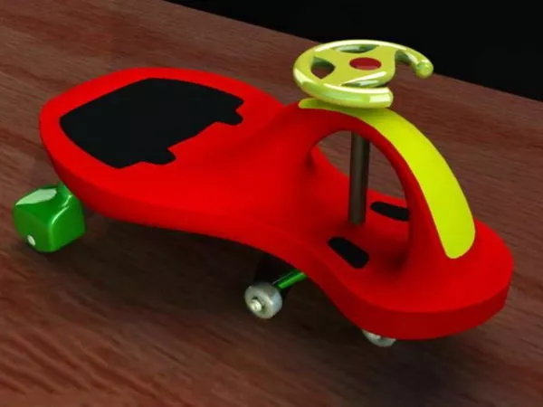 Plastic Tricycle 3d model Plastic Tricycle 3d model