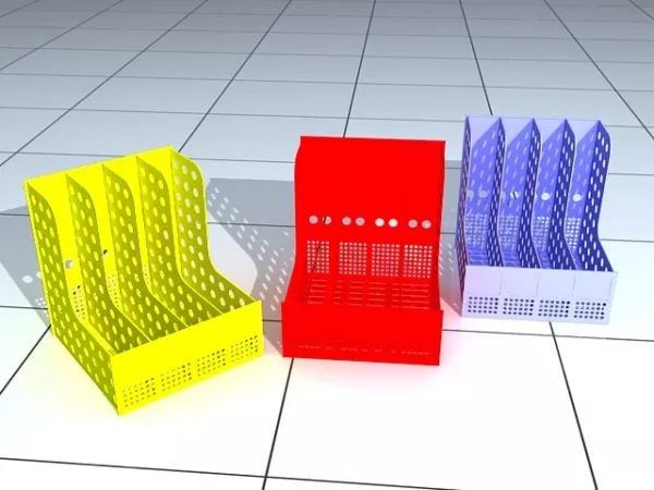 Plastic File Holder 3d model Plastic File Holder 3d model