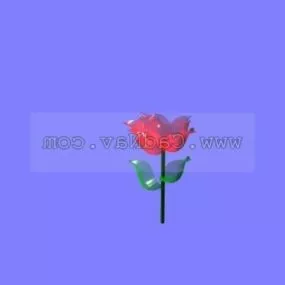 Plastic Flowers 3d model