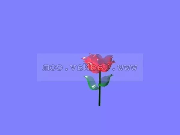 Plastic Flowers 3d model Plastic Flowers 3d model